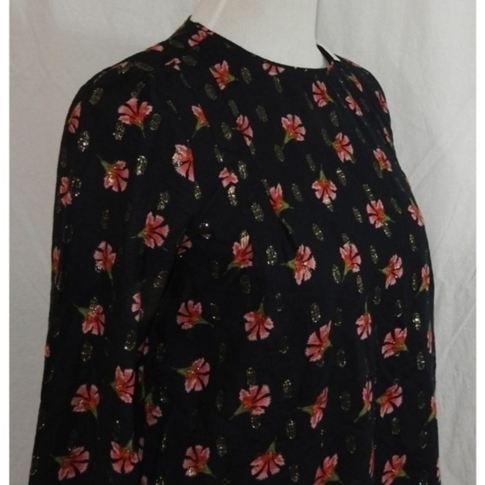 NWT Loft Floral‎ Top Size X-Small - Picture 8 of 15